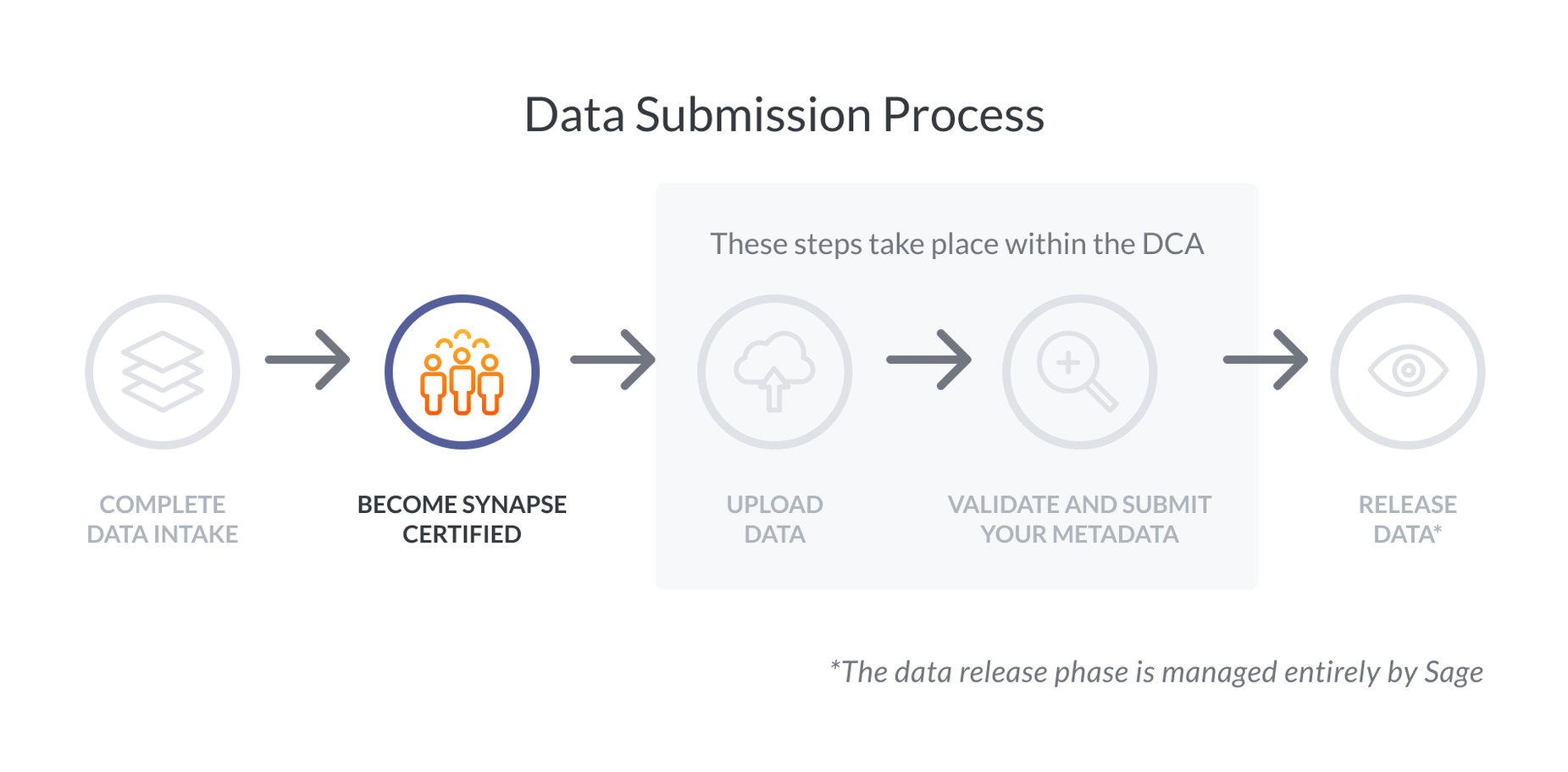 Submission process step two become synapse certified